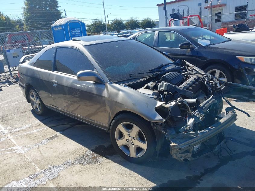 2004 Honda Civic Ex VIN: 1HGEM21034L074734 Lot: 43480669