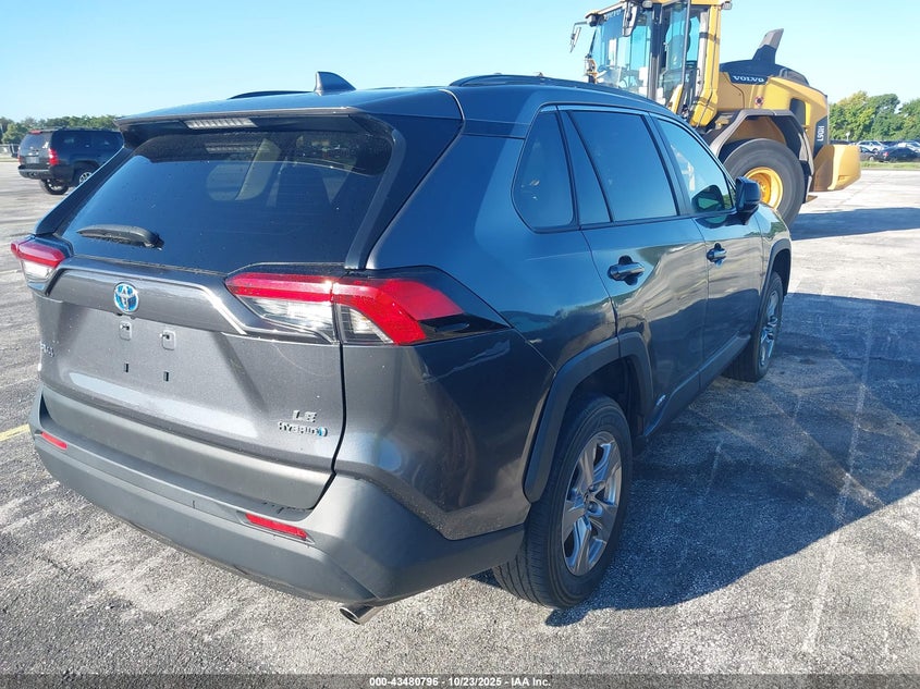 Vin: jtmlwrfv0nd151343, lot: 43975739, toyota rav4 hybrid le 20224