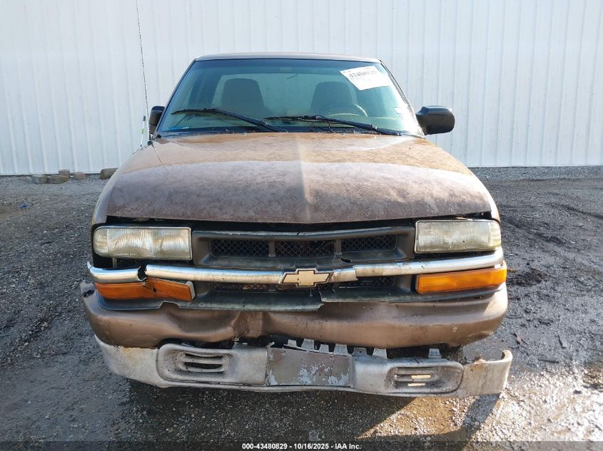 2002 Chevrolet S-10 Ls VIN: 1GCCS19W228175875 Lot: 43480829