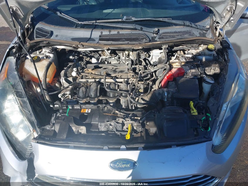 2017 Ford Fiesta Se VIN: 3FADP4EJ6HM115089 Lot: 43480930