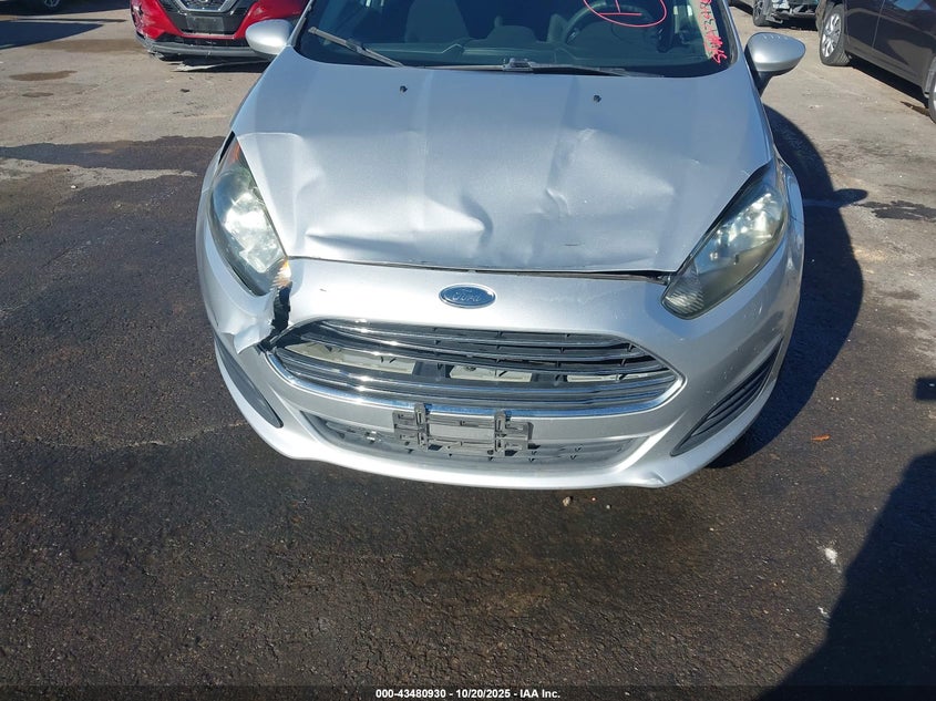 2017 Ford Fiesta Se VIN: 3FADP4EJ6HM115089 Lot: 43480930