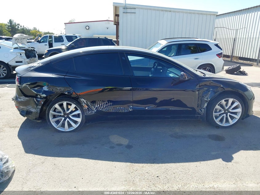 2020 Tesla Model 3 Standard Range Plus Rear-Wheel Drive/Standard Range Rear-Wheel Drive VIN: 5YJ3E1EA1LF615748 Lot: 43481024