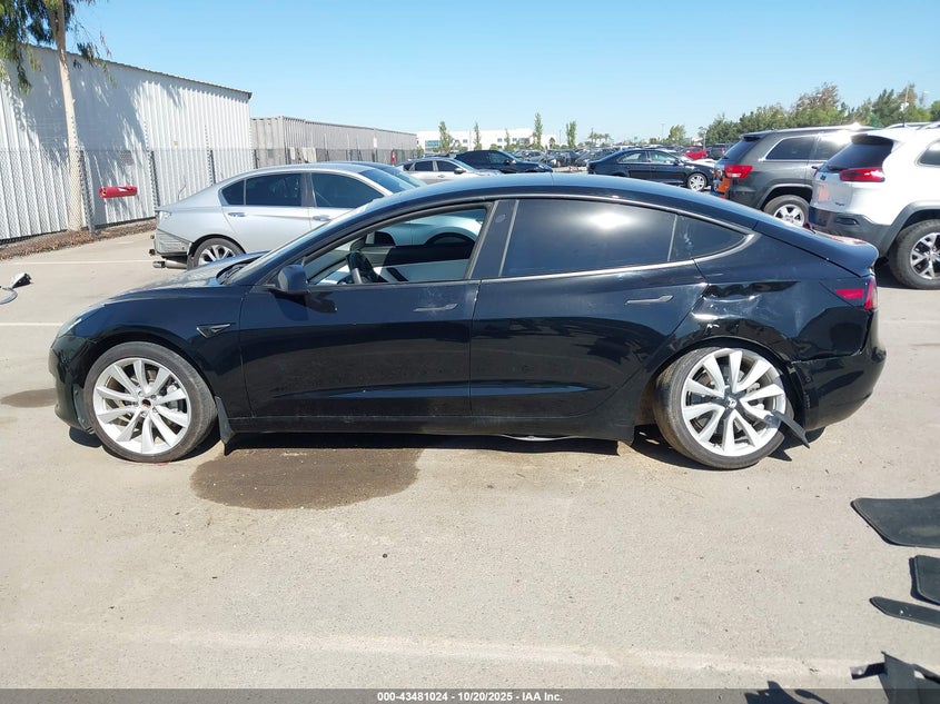 2020 Tesla Model 3 Standard Range Plus Rear-Wheel Drive/Standard Range Rear-Wheel Drive VIN: 5YJ3E1EA1LF615748 Lot: 43481024