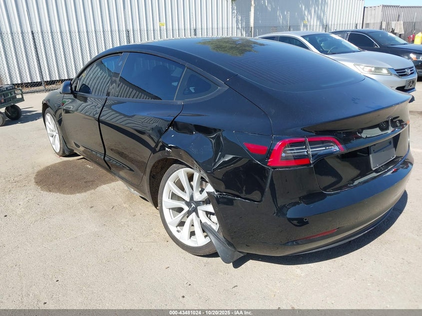 2020 Tesla Model 3 Standard Range Plus Rear-Wheel Drive/Standard Range Rear-Wheel Drive VIN: 5YJ3E1EA1LF615748 Lot: 43481024