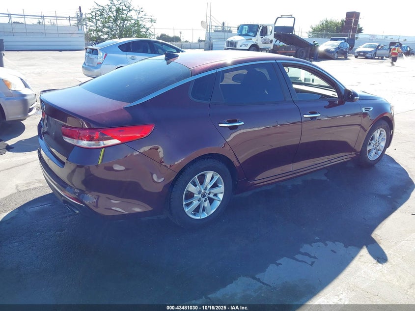 2016 KIA OPTIMA LX 5XXGT4L39GG108886