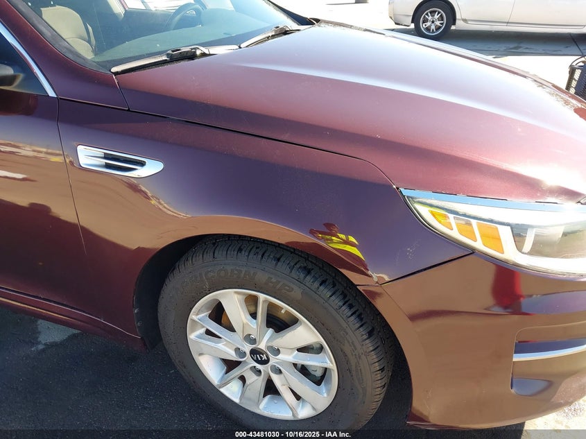 2016 KIA OPTIMA LX 5XXGT4L39GG108886