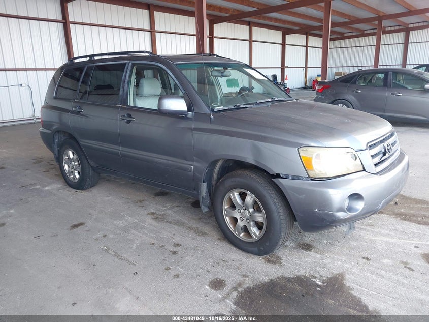 JTEDP21A840031899 2004 Toyota Highlander V6 auction photo 1