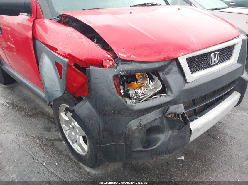 2005 Honda Element Ex VIN: 5J6YH28675L029396 Lot: 43481053