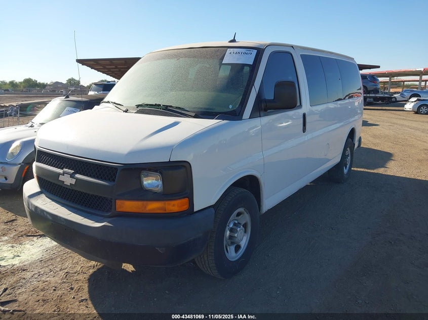Vin: 1gazgxff7f1242836, lot: 43976012, chevrolet express 3500 ls 20152
