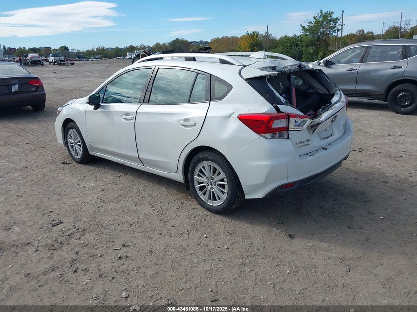 2017 SUBARU IMPREZA 2.0I PREMIUM 4S3GTAB60H3749243