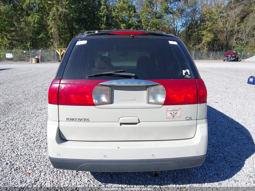 2006 Buick Rendezvous Cx VIN: 3G5DB03L26S554747 Lot: 43481120