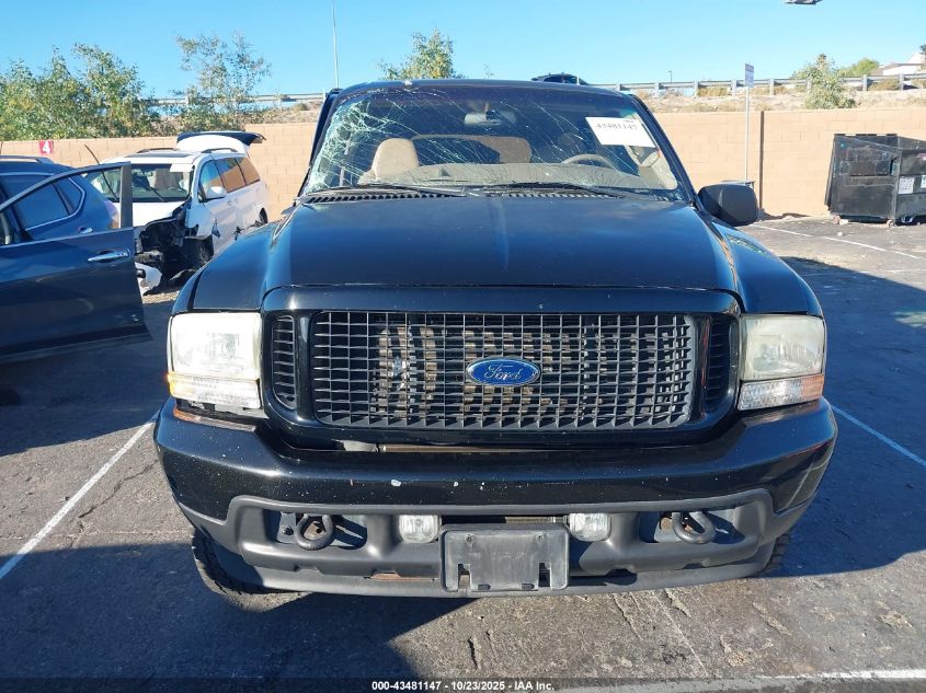 2003 Ford Excursion Limited VIN: 1FMNU43S23EC31824 Lot: 43481147