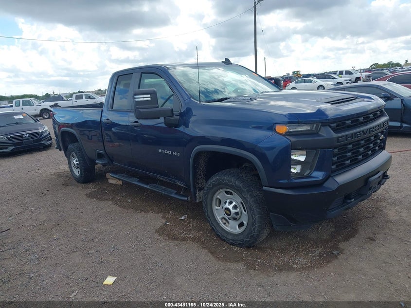 1GC5YLEY0LF277392 2020 Chevrolet Silverado 2500Hd 4Wd Long Bed Wt auction photo 1