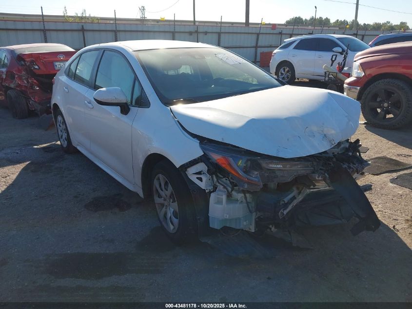 2022 TOYOTA COROLLA LE - JTDEPMAE3N3016461