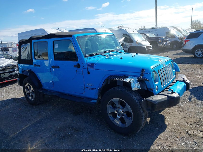 2017 JEEP WRANGLER UNLIMITED SAHARA 4X4 - 1C4BJWEG5HL599941