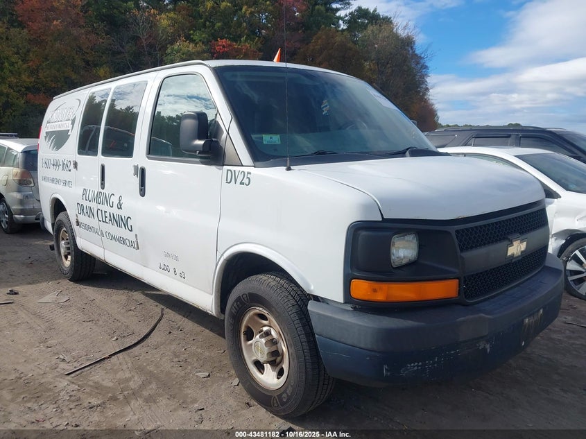 2014 CHEVROLET EXPRESS 2500 WORK VAN - 1GCWGFCA9E1123231