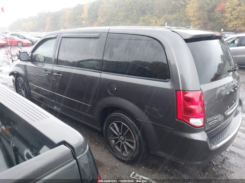 2016 Dodge Grand Caravan R/T VIN: 2C4RDGEG4GR139137 Lot: 43481223