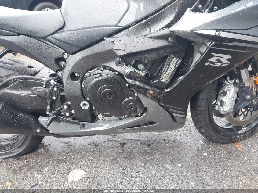 2025 Suzuki Gsx-R600 VIN: JS1GN7FA8S7101722 Lot: 43481226