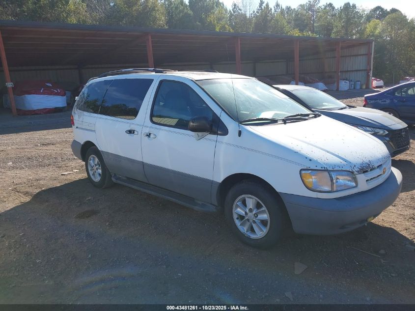 2000 Toyota Sienna Le VIN: 4T3ZF13C3YU171382 Lot: 43481261