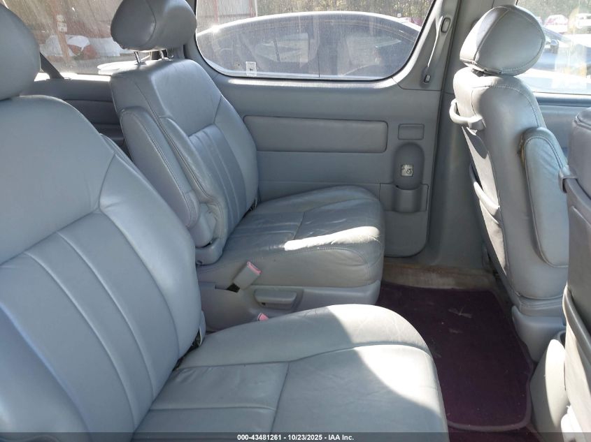 2000 Toyota Sienna Le VIN: 4T3ZF13C3YU171382 Lot: 43481261