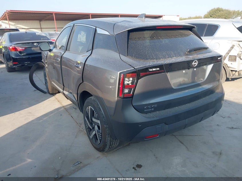 2025 NISSAN KICKS SV FWD 3N8AP6CA9SL432359