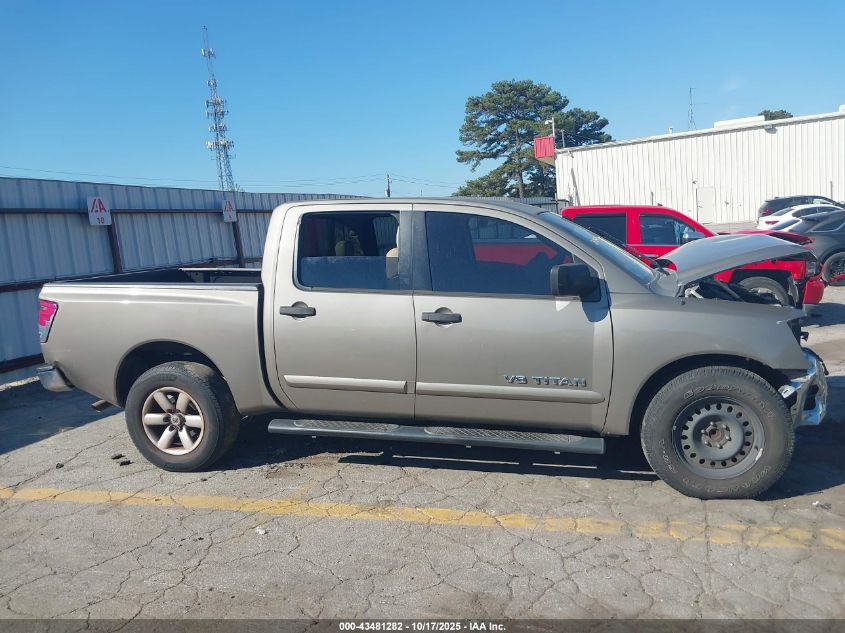 2008 Nissan Titan Xe VIN: 1N6BA07D78N342572 Lot: 43481282