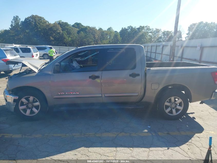 2008 Nissan Titan Xe VIN: 1N6BA07D78N342572 Lot: 43481282