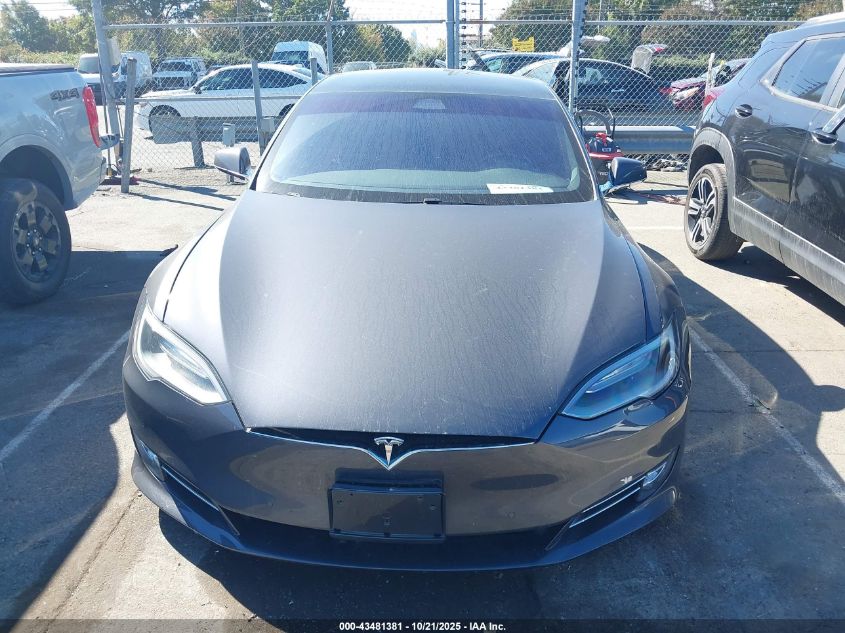 2017 Tesla Model S 100D/60D/75D/90D/P100D VIN: 5YJSA1E25HF213092 Lot: 43481381