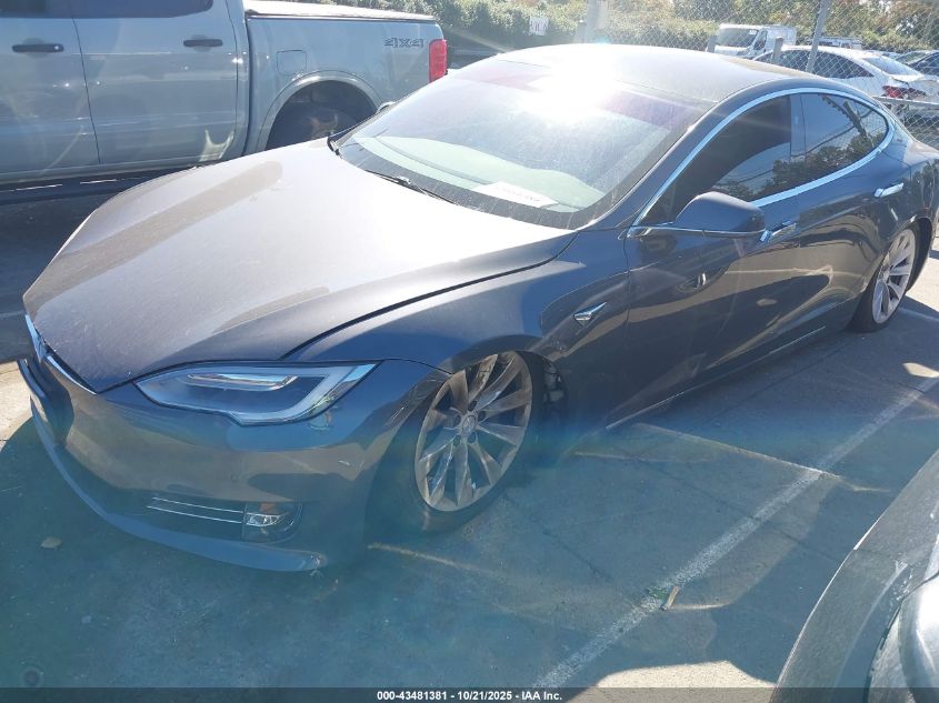 2017 Tesla Model S 100D/60D/75D/90D/P100D VIN: 5YJSA1E25HF213092 Lot: 43481381