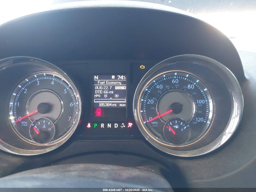 2014 Chrysler Town & Country Touring VIN: 2C4RC1BG4ER445434 Lot: 43481407