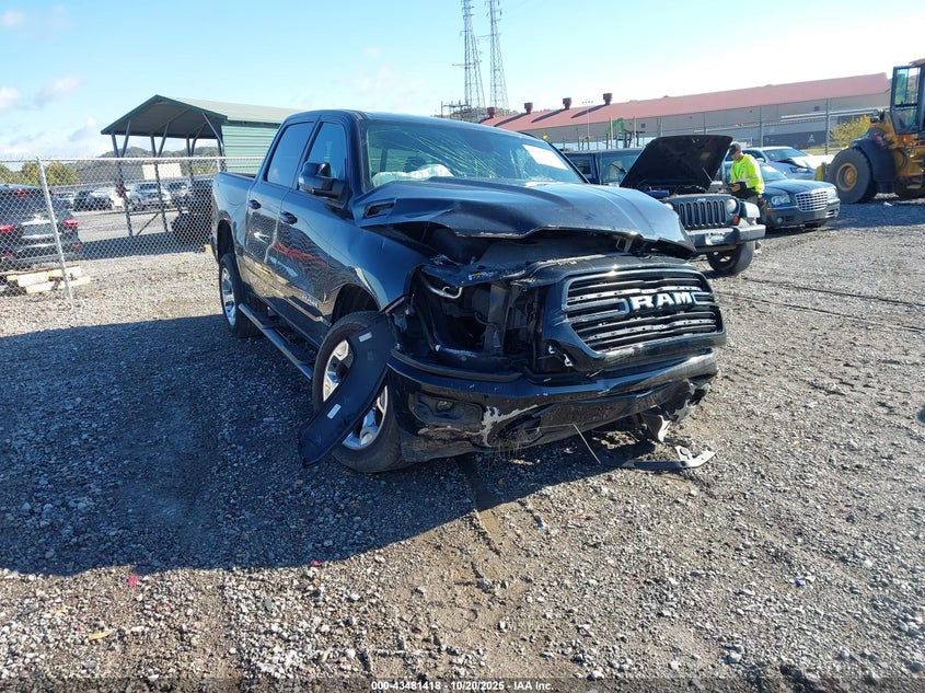 2021 RAM 1500 BIG HORN  4X4 5'7 BOX - 1C6SRFFT4MN834405