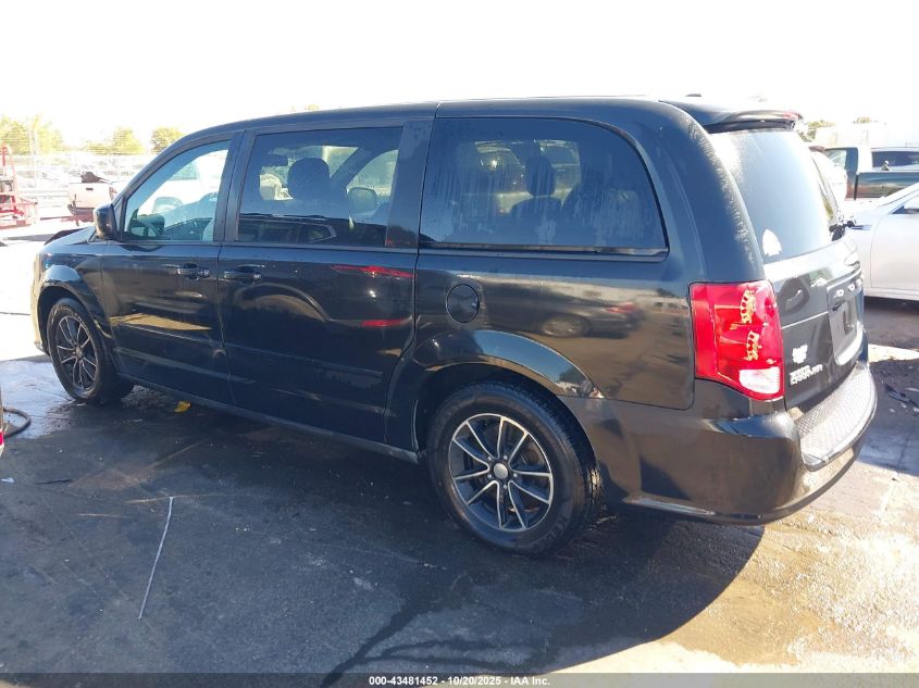 2017 Dodge Grand Caravan Sxt VIN: 2C4RDGCG5HR640087 Lot: 43481452