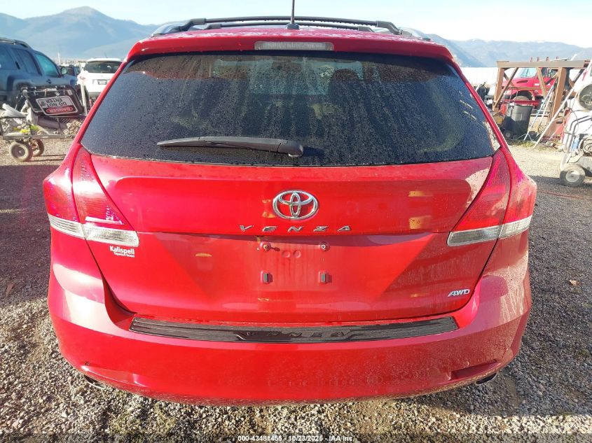 2009 Toyota Venza Base V6 VIN: 4T3BK11A49U014055 Lot: 43481455