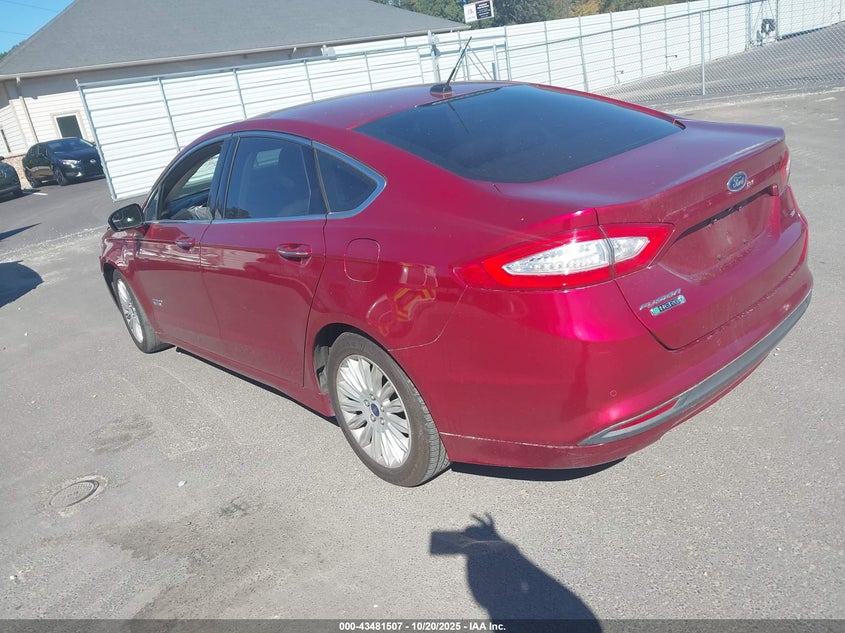Vin: 3fa6p0pu6fr260951, lot: 43976450, ford fusion energi se luxury 20153