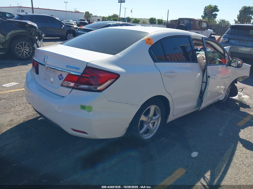 2013 HONDA CIVIC NATURAL GAS 19XFB5F53DE000186