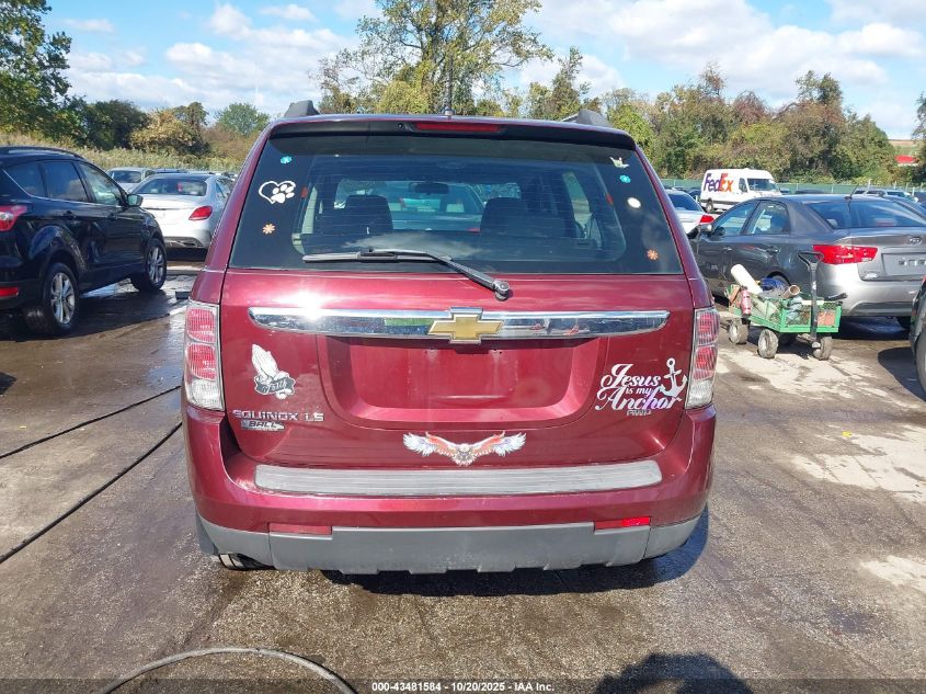 2007 Chevrolet Equinox Ls VIN: 2CNDL23F476103360 Lot: 43481584