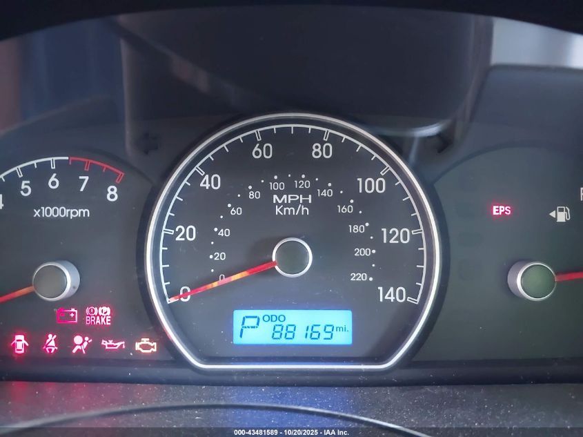 2009 Hyundai Elantra Gls VIN: KMHDU46D19U745364 Lot: 43481589