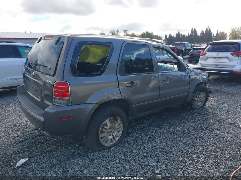 4M2CU57146KJ13020 2006 MERCURY MARINER photo no. 4