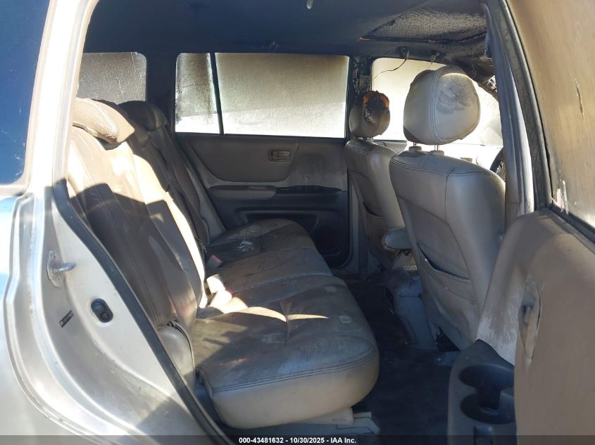 2005 Toyota Highlander V6 VIN: JTEDP21A150064454 Lot: 43946987