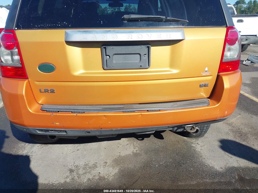 2008 Land Rover Lr2 Se VIN: SALFP24N28H011109 Lot: 43481649