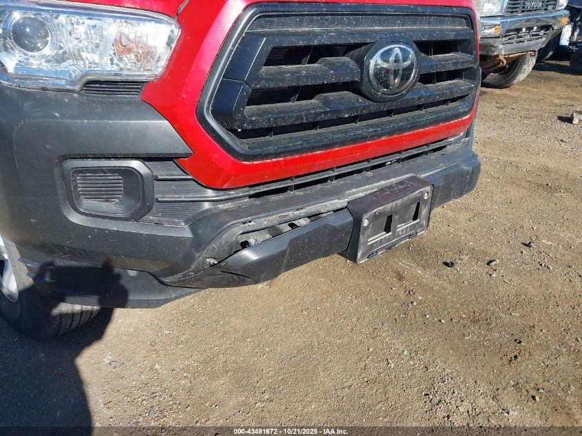 2022 Toyota Tacoma Sr VIN: 3TYRX5GN8NT066662 Lot: 43481672