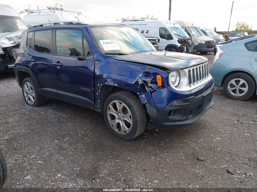 2016 JEEP RENEGADE LIMITED - ZACCJBDT3GPE36517
