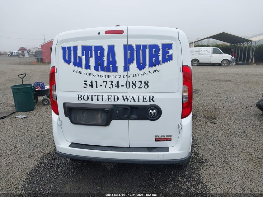 2015 RAM PROMASTER CITY TRADESMAN SLT ZFBERFBT5F6197584