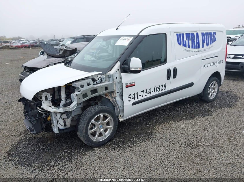 2015 RAM PROMASTER CITY TRADESMAN SLT ZFBERFBT5F6197584