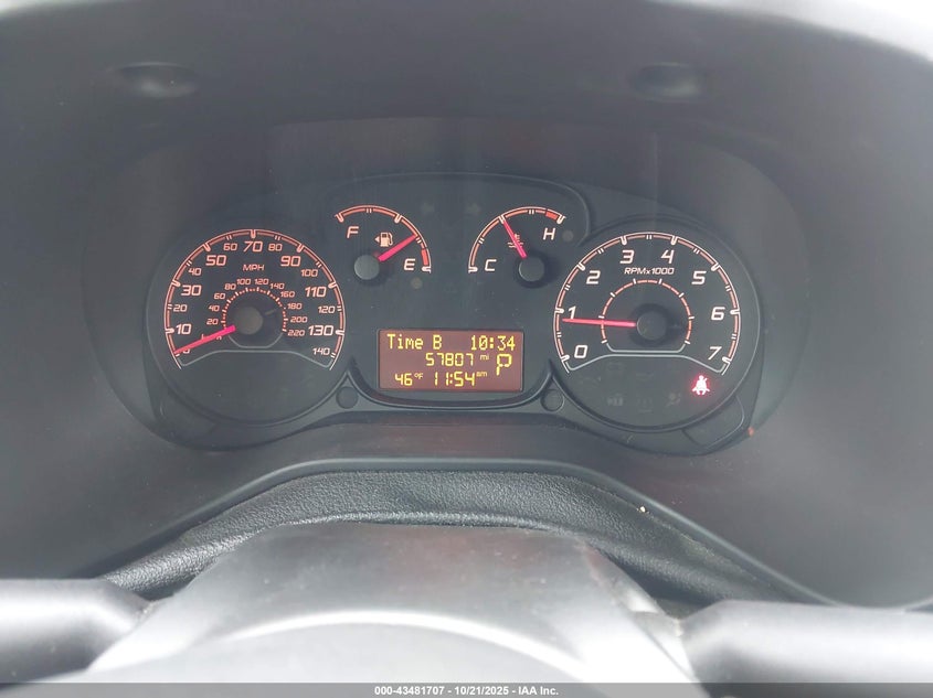 2015 RAM PROMASTER CITY TRADESMAN SLT ZFBERFBT5F6197584