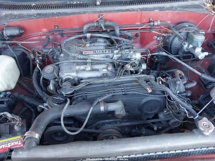 1993 Toyota T100 Sr5 VIN: JT4VD10C0P0001511 Lot: 43481716