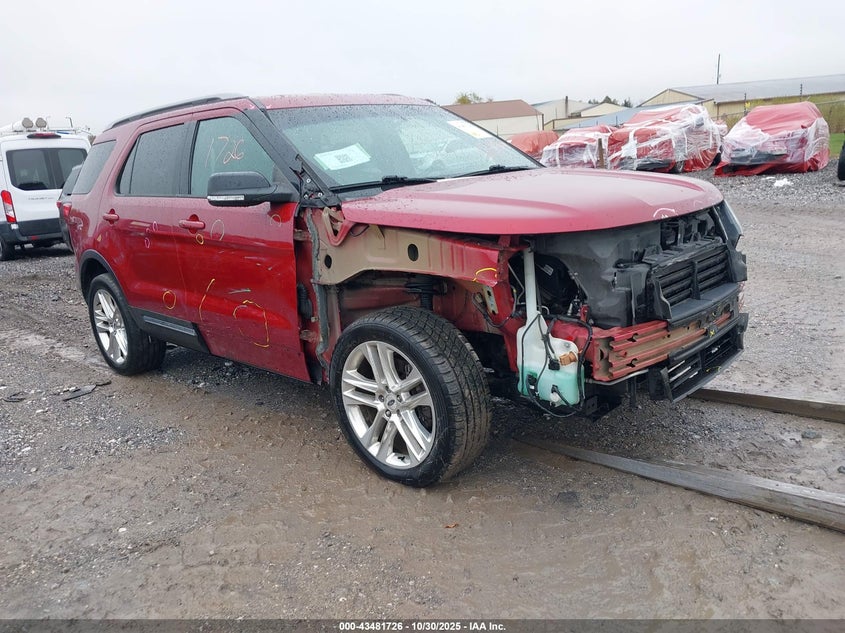 Vin: 1fm5k8d84hga65558, lot: 43976669, ford explorer xlt 2017 img_1