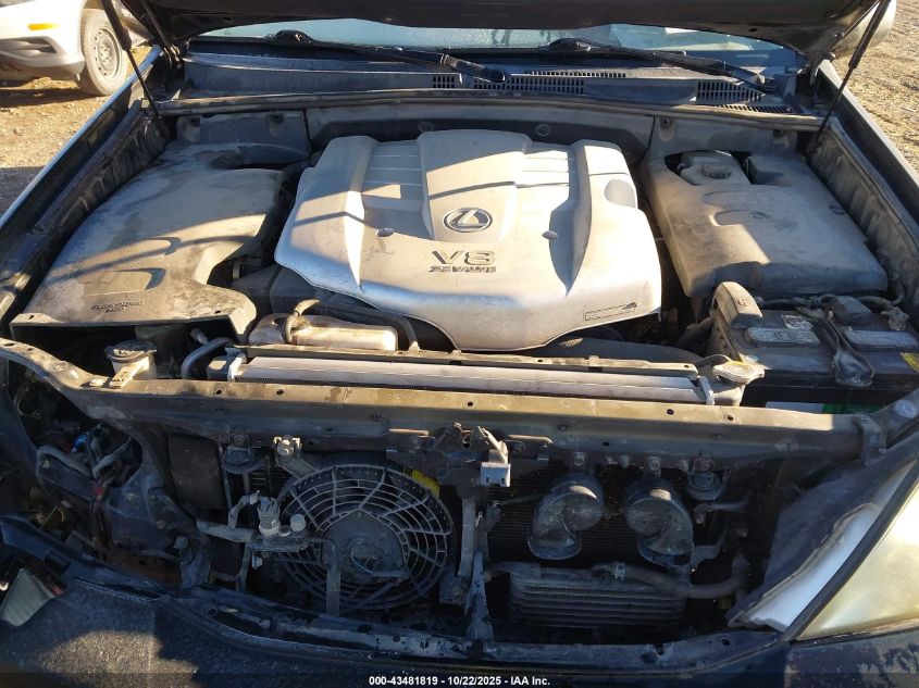 2004 Lexus Gx 470 VIN: JTJBT20X840055646 Lot: 43481819