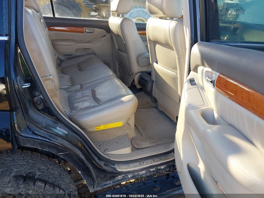 2004 Lexus Gx 470 VIN: JTJBT20X840055646 Lot: 43481819