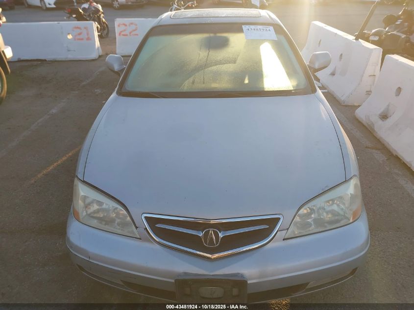 2001 Acura Cl 3.2 VIN: 19UYA42441A014715 Lot: 43481924